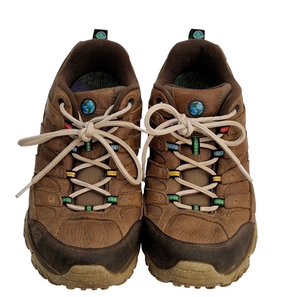 Merrell Women's Moab 2 Earth Day Athletic Trail Hiking Shoes Sz 9.5 Brown Boots